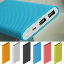Load image into Gallery viewer, Protector Case Cover for New Xiaomi Power Bank 2 10000 MAh Dual USB Port Silicon Skin Shell Sleeve for Power Bank Model PLM09ZM