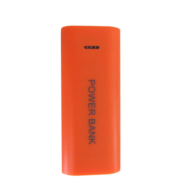 Candy Color Fashion 5600mAh 2X short hair18650 USB Power Bank Battery Charger Case DIY Box For iPhone for 18650 Batteries