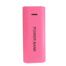 Load image into Gallery viewer, Candy Color Fashion 5600mAh 2X short hair18650 USB Power Bank Battery Charger Case DIY Box For iPhone for 18650 Batteries