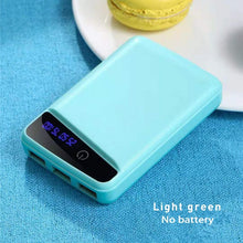 Load image into Gallery viewer, Micro 3 USB 10000mAh Power Bank Case Shell 3*18650 DIY Portable Battery Holder Led Display Powerbank Case Box for Phone Charing
